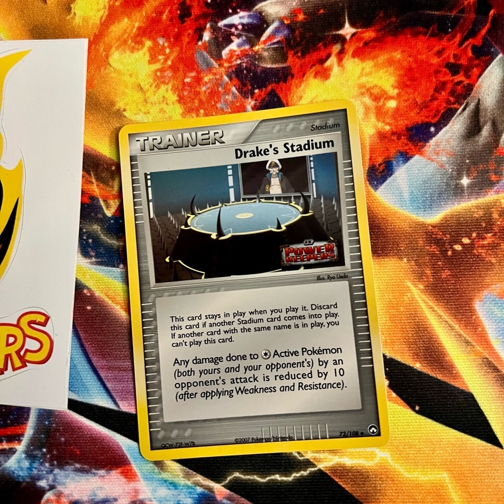 Pokémon Drake's Stadium EX Power Keepers Reverse Holo